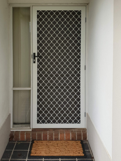 Barrier Diamond Grille Doors